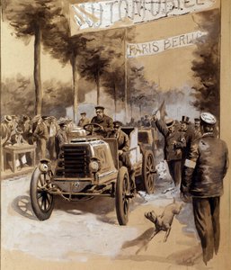 Carrera de coches entre París y Berlín de French School