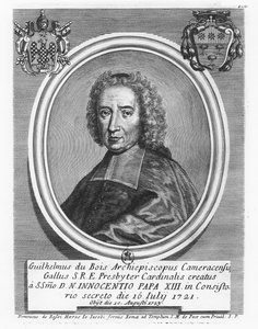 Cardenal Dubois (grabado) de French School