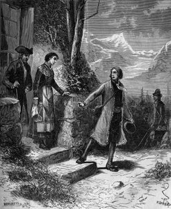 Carl Von Linné, naturalista y escritor sueco (1707 - 1778) dejó a su prometida para un viaje a Inglaterra y Holanda. de French School