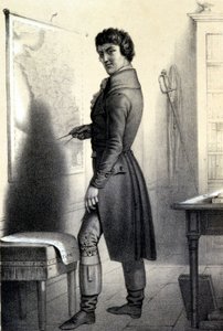 Carnot o el Gran Carnot (1753 - 1823) - en Galerie historique de la Revolution francaise por Albert Maurin