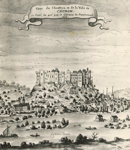 Castillo y ciudad de Chinon