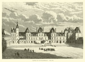 Castillo de Fontainebleau de French School