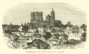 Catedral y ciudad de Laon