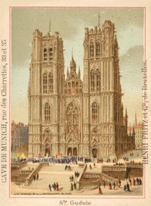 Catedral de San Miguel y Santa Gúdula, Bruselas de French School