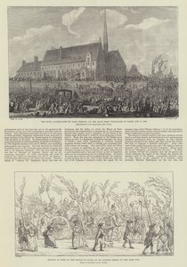 Centenario de la Revolución Francesa (grabado) de French School