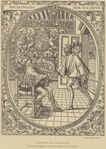 Silla del Rey Carlos IX de Francia, siglo XVI de French School