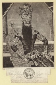 Cham Fethaly, Emperador de los Persas (1772-1834) de French School