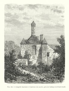 Capilla Funeraria y Linterna de los Muertos, Cerca de la Abadía de Fontevrault de French School