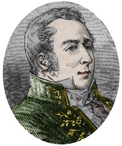 Charles Augustin (Charles-Augustin) Coulomb (1736-1806), científico, ingeniero, físico - Grabado en “Ciencias al alcance de todos: física y química populares” por Alexis Clerc - Finales del siglo XIX - Colección privada de French School