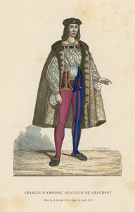 Carlos II de Amboise, Señor de Chaumont de French School