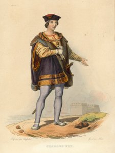Carlos VIII de French School