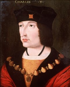 Carlos VIII de Francia de French School