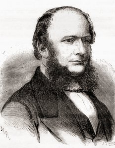 Charles William Siemens, de Les Merveilles de la Science, publicado c.1870 (grabado)