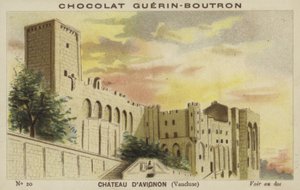 Castillo de Aviñón, Vaucluse de French School
