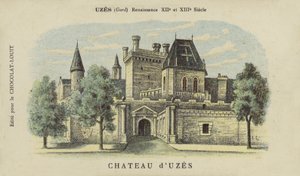Castillo de Uzes, Uzes, Gard de French School