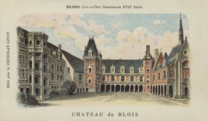 Castillo de Blois, Blois, Loir y Cher de French School
