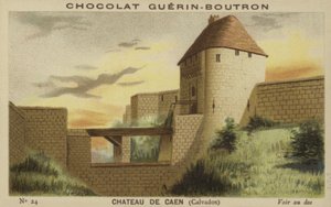 Castillo de Caen, Calvados de French School