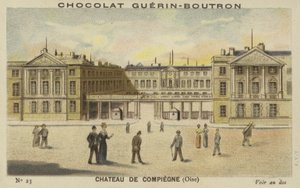 Castillo de Compiegne, Oise de French School