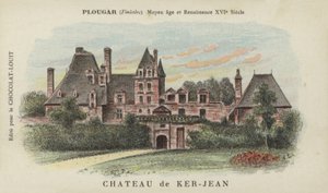 Castillo de Ker-Jean, Plougar, Finistere de French School