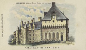 Castillo de Langeais, Langeais, Indre-et-Loire de French School