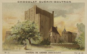 Castillo de Loches, Indre-et-Loire de French School