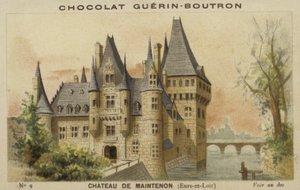 Castillo de Maintenon, Eure-et-Loir de French School