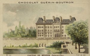 Castillo de Meudon, Seine-et-Oise de French School