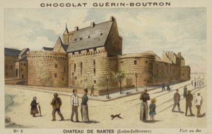 Castillo de Nantes, Loire-Inferieure de French School