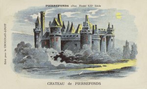 Castillo de Pierrefonds, Pierrefonds, Oise de French School