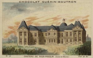 Castillo de Vaux-Praslin, Seine-et-Marne de French School