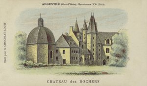 Castillo de los Rochers, Argentre, Ile-et-Vilaine de French School