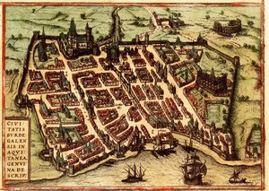 Ciudad principal del grupo celta Bituriges Vivisci, Burdeos, Francia de French School