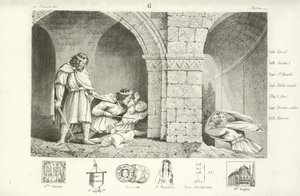Childeberto I, Rey Franco de París de French School