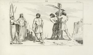 Childerico II, Rey de los Francos de French School