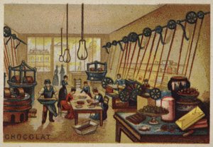 Fabricación de chocolate de French School