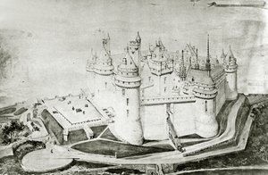 Castillo de Pierrefonds de French School
