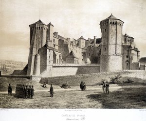 Castillo de Saumur (Maine y Loira) de French School