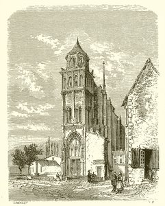 Iglesia de Santa Radegunda en Poitiers de French School