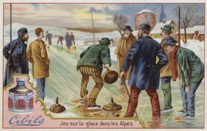 Tarjeta Cibils con curling de French School