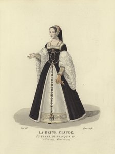 Claudia de Bretaña, primera esposa del rey Francisco I de Francia