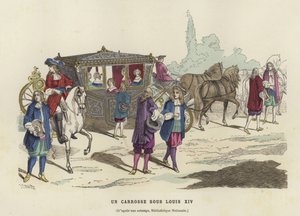 Coche, reinado de Luis XIV de Francia