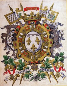 Escudo de armas de Luis Felipe I de French School