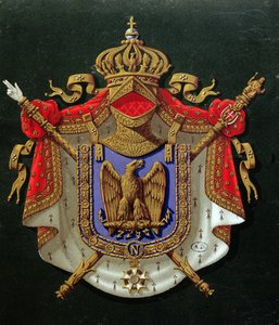 Escudo de armas del Emperador Napoleón III (1808-73)
