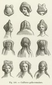 Peinados galo-romanos de French School