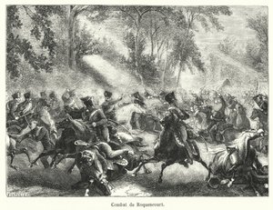 Combate de Roquencourt de French School