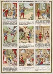 Tira Cómica - La Bella de los Cabellos de Oro de French School