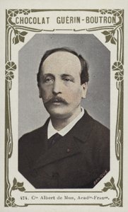Conde Albert de Mun, Academia Francesa de French School