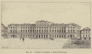 Consejo del imperio, en San Petersburgo