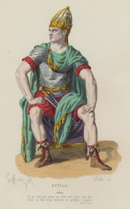 Corneille, Atila, Acto I, Escena I de French School