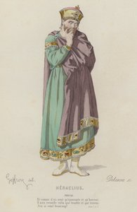 Corneille, Heraclio, Acto I, Escena I de French School